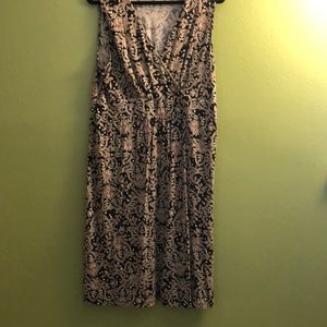Croft & Barrow Sleeveless Paisley Dress Size XL